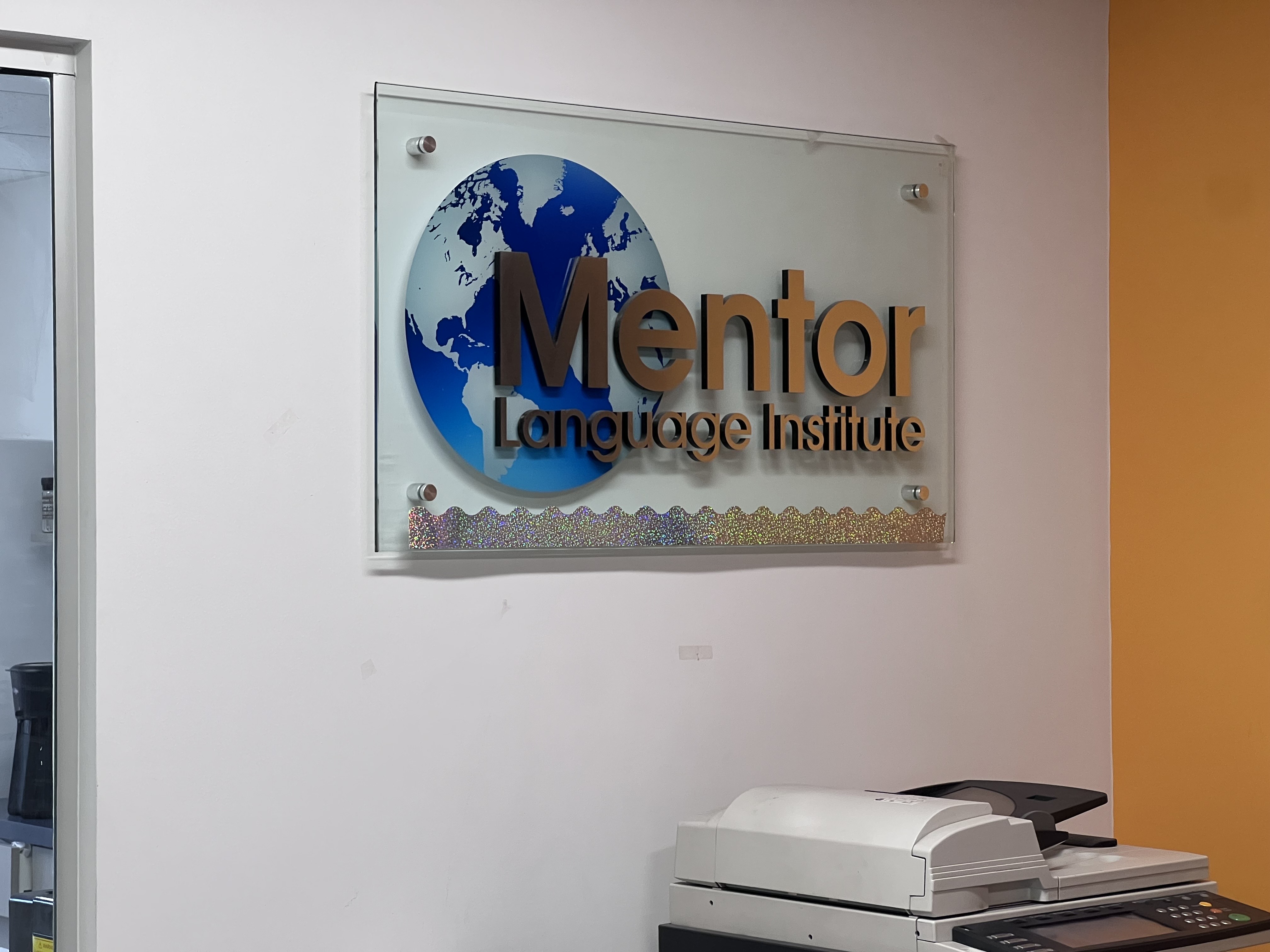 Mentor Institute Sign